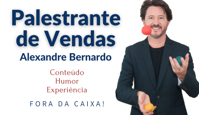 Palestrante irreverente com conteúdo fora da caixa