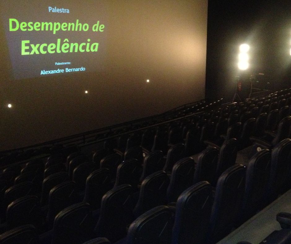 Palestra motivacional sobre excelência