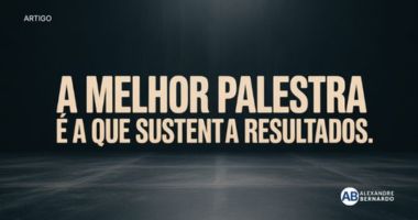 A melhor palestra é a que mantém a ação a longo prazo