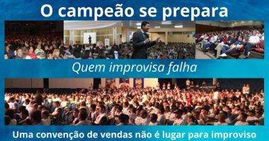 Banner de divulgação da palestra de vendas