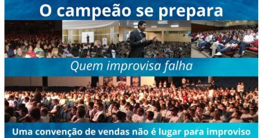 Banner de divulgação da palestrante para convenção de vendas