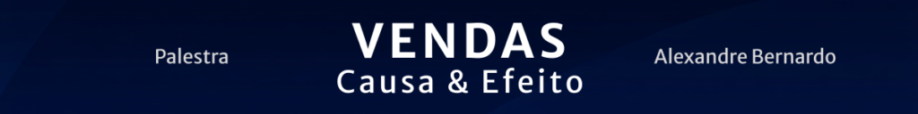 Imagem de divulgação da palestra para convenção de vendas de Alexandre Bernardo | Brasil