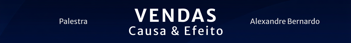 Imagem de divulgação da palestra para convenção de vendas de Alexandre Bernardo | Brasil