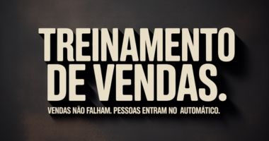 Treinamento de vendas com foco em atitude, decisão e ação