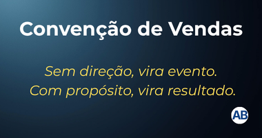 Convenção de vendas com equipe comercial alinhando estratégia e resultados