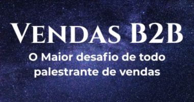 Artigo de Alexandre Bernardo sobre palestra para vendedores B2B