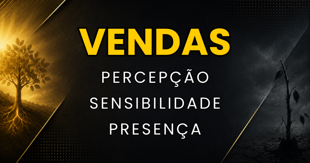 Uma boa palestra de vendas aborda percepção, sensibilidade e presença.
