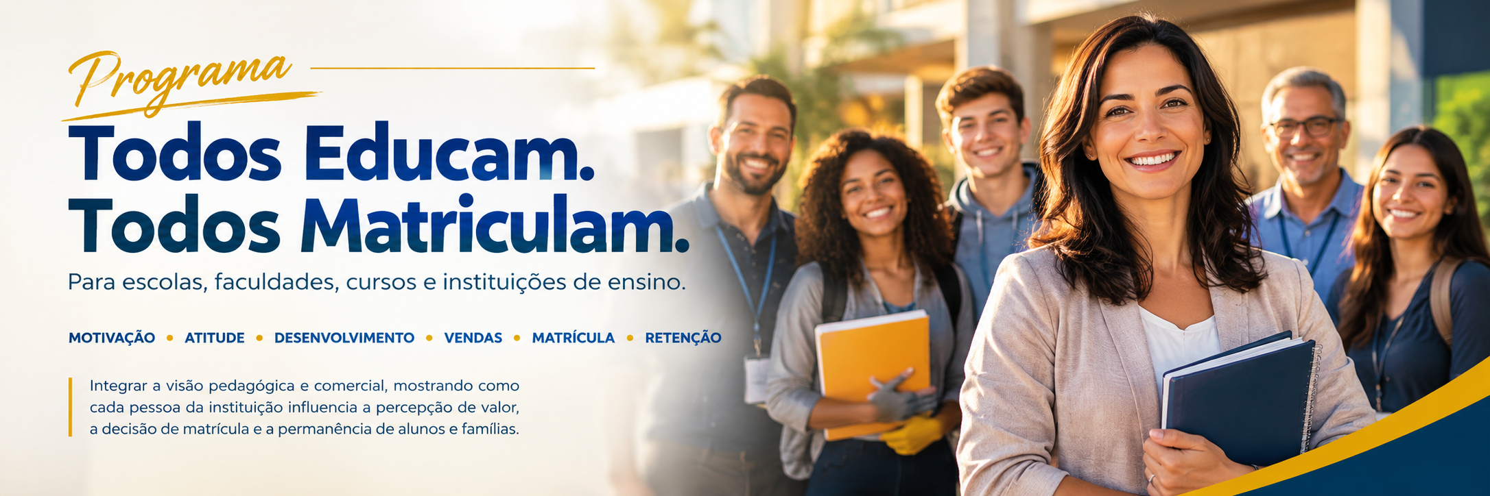 Programa de treinamento para escola, faculdades e cursos livres com Alexandre Bernardo