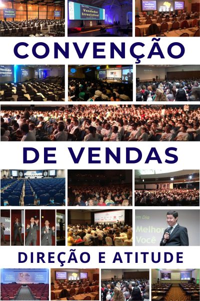 Palestra para convenção de vendas com foco em direção, atitude e aplicação prática no ambiente corporativo